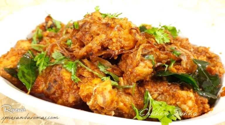 Chicken Sukka – Authentic Mangalorean Recipe