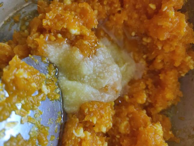 Carrot and Pumpkin Halwa with Ice Cream - Republic Day Special Dessert