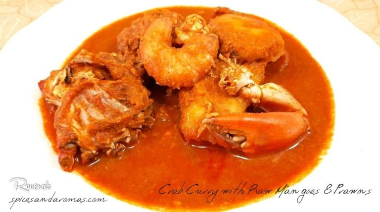 Crab Curry with Raw Mangoes