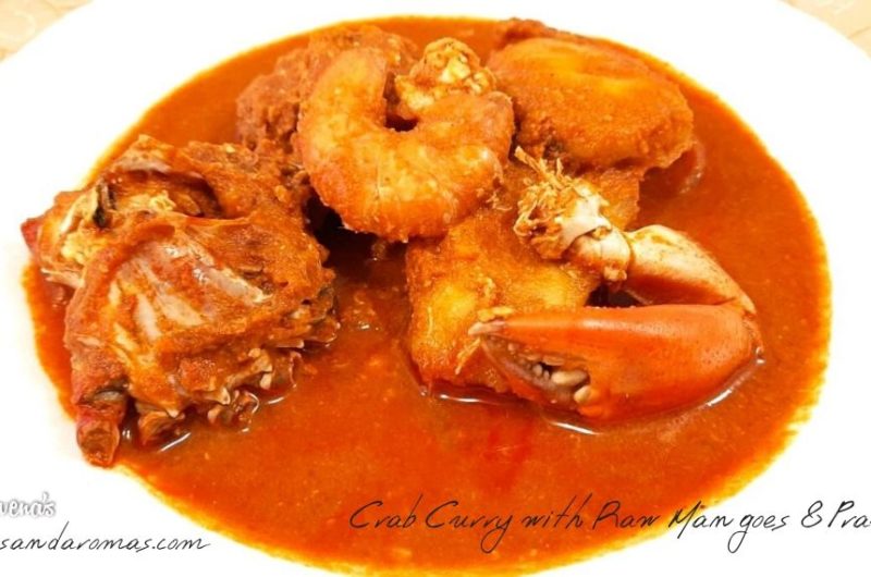 Crab Curry with Raw Mangoes