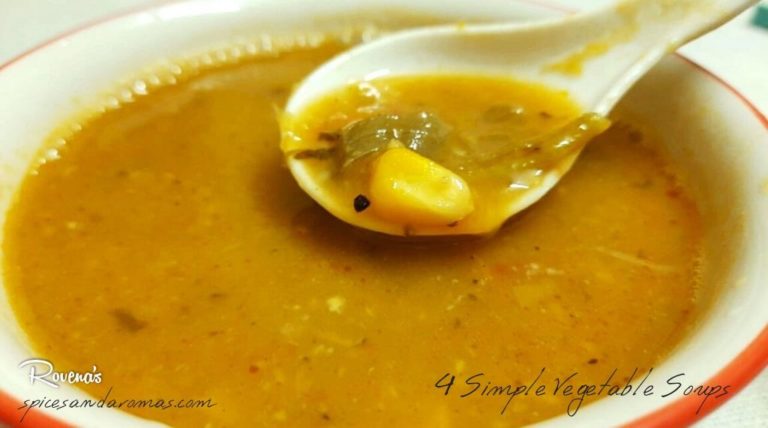 Vegetable Soup Recipe – 4 Healthy Soups Easy Method