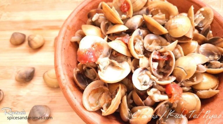 Kube Thel Piyao – Simple and Tasty Clams dry