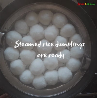 Rice Rava Pundi - Quick and Healthy Rice Dumplings