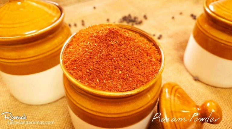 Rasam Powder Recipe  –  Simple, Aromatic Rasam Powder