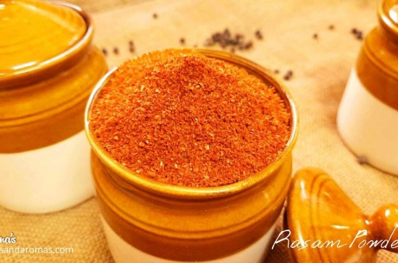 Rasam Powder Recipe  -  Simple, Aromatic Rasam Powder