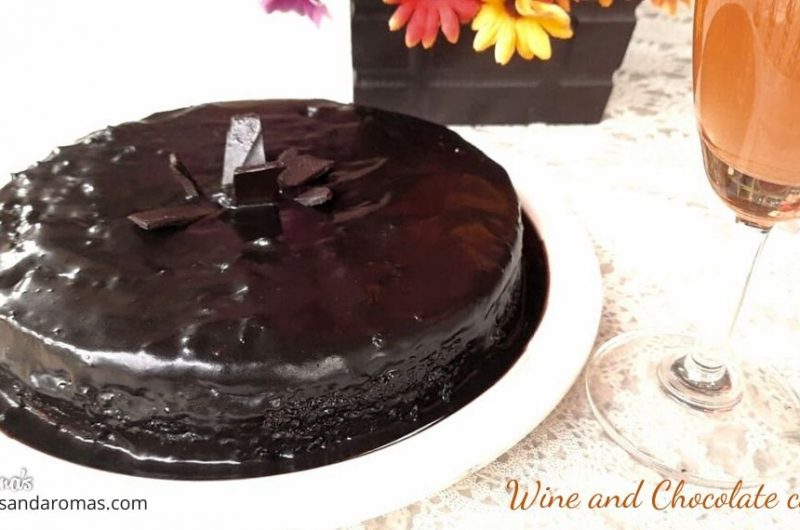 Wine and Chocolate Cake