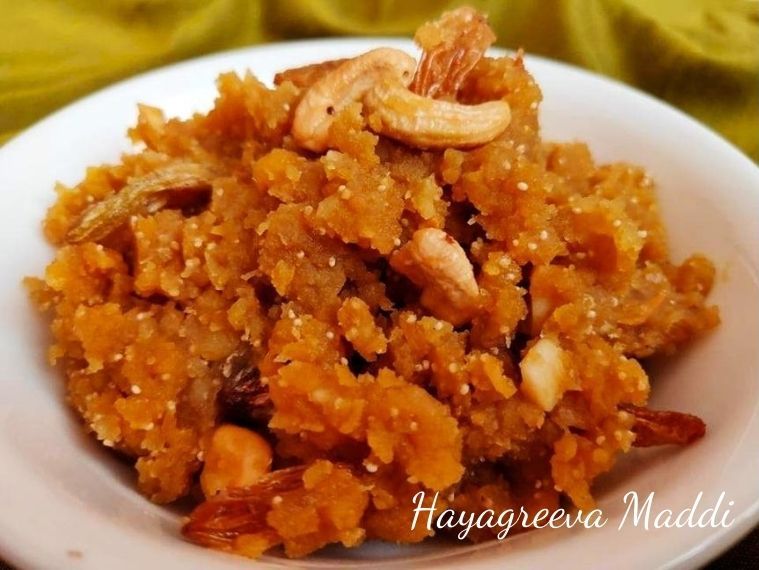 Hayagreeva Maddi – A Udupi Special Dessert