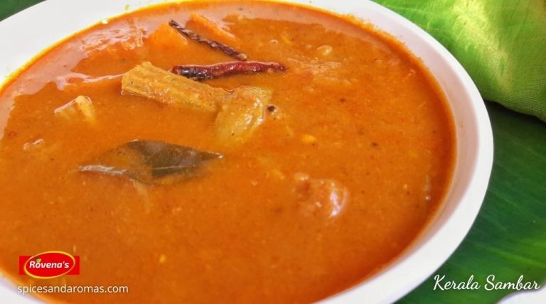 Kerala Sambar Recipe | Aromatic Tasty Sambar