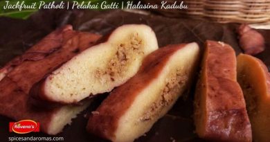 Delicious Jackfruit Patholi | Halasina Kadubu | Pelakai Gatti | Steamed Jackfruit Cake jackfruit patholi