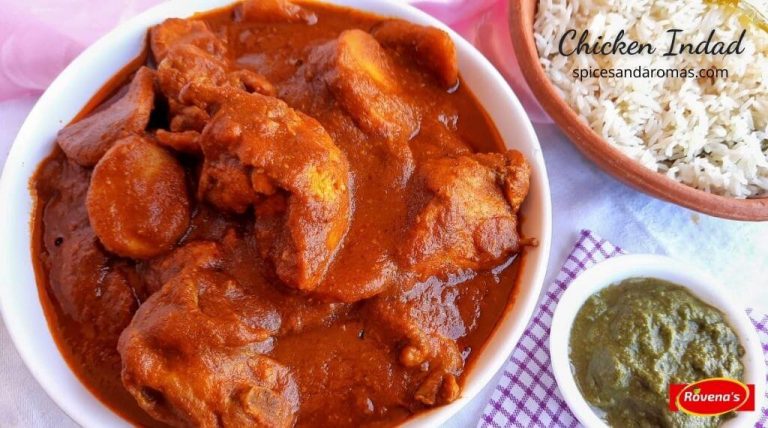 Mangalorean Chicken Indad Recipe | Mangalorean Catholic Style Tangy Sweet Chicken Masala
