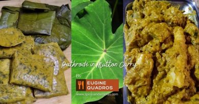 Pathrode with Mutton Gravy | A Delicious Mangalorean Pathrode Recipe with Mutton Curry Pathrode with Mutton