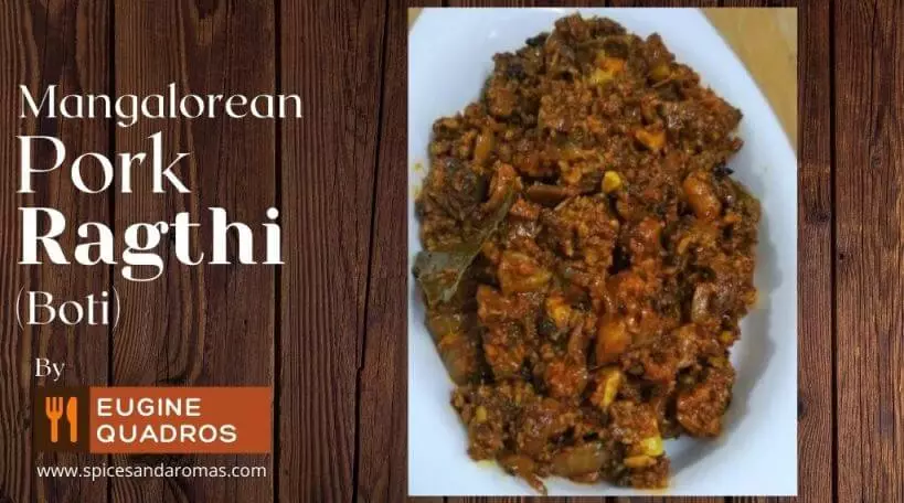 Mangalorean Pork Ragthi | Pork Kaliz Ankiti |Pork Offal | Pork Boti